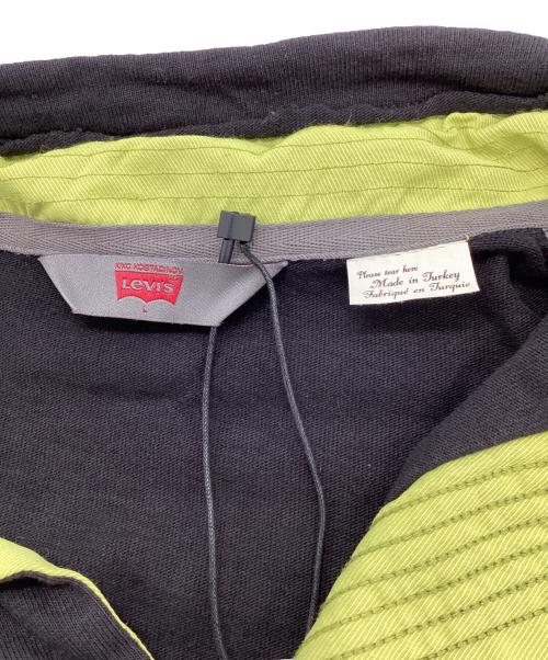 LEVI'S（リーバイス）LEVI'S (リーバイス) KIKO KOSTADINOV (キコ・コスタディノフ) JERSEY CARDIGAN ブラック サイズ:Lの古着・服飾アイテム