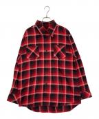RAFUラフ）の古着「standard shirt」｜レッド×ブラック