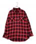 Rafu（ラフ）の古着「standard shirt」｜レッド×ブラック