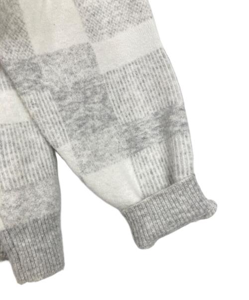 KITH（キス）KITH (キス) Lewis Check Sweater グレー サイズ:XSの古着・服飾アイテム