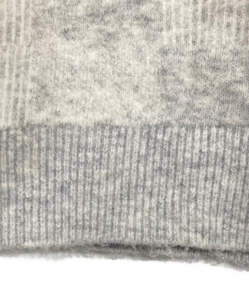 KITH（キス）KITH (キス) Lewis Check Sweater グレー サイズ:XSの古着・服飾アイテム