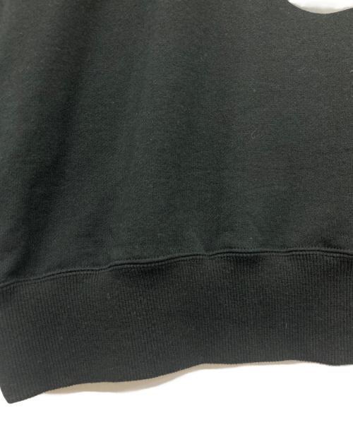 uniform experiment（ユニフォームエクスペリメント）uniform experiment (ユニフォームエクスペリメント) LATTERIA SWEATSHIRT/ラッテリアスウェットシャツ ブラック サイズ:3の古着・服飾アイテム