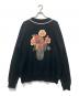 uniform experiment (ユニフォームエクスペリメント) LATTERIA SWEATSHIRT/ラッテリアスウェットシャツ ブラック サイズ:3：14000円