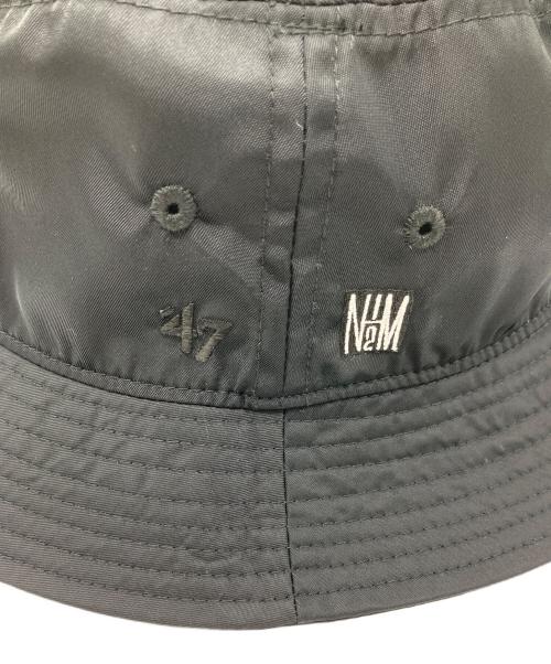 N.HOOLYWOOD×’47（エヌハリウッド コンパイル フォーティーセブン）N.HOOLYWOOD×’47 (エヌハリウッド コンパイル フォーティーセブン) バケットハット ブラックの古着・服飾アイテム