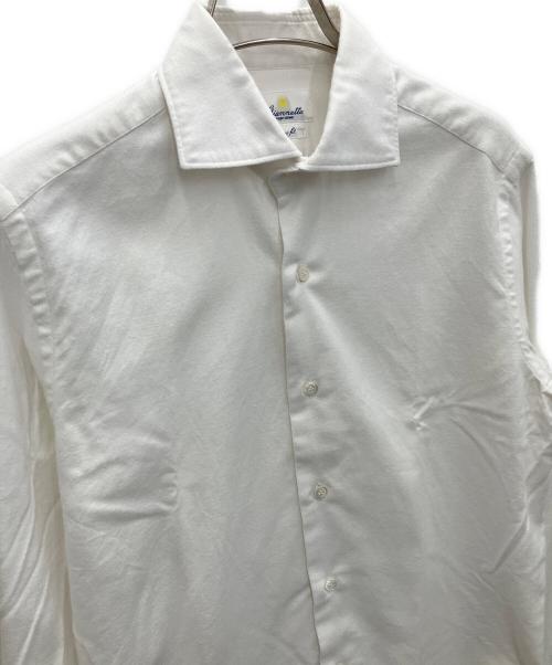 giannetto（ジャンネット）giannetto (ジャンネット) vinci fitシャツ ホワイト サイズ:SIZE 14 1/2の古着・服飾アイテム