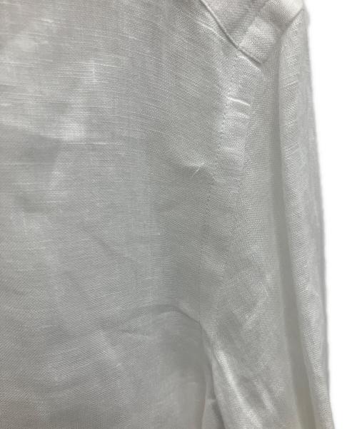 giannetto（ジャンネット）giannetto (ジャンネット) リネンシャツ ホワイト サイズ:SIZE 14 1/2の古着・服飾アイテム