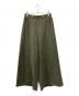 VIVIENNE TAM（ヴィヴィアンタム）の古着「ワイドパンツ」｜カーキ