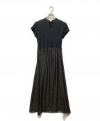 VIVIENNE TAMヴィヴィアンタム）の古着「ペイズリー柄シアーワンピース」｜ブラック