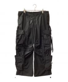 GS THE ULTIMATE EXPERIENCE（ジーエス ジ アルティメイト エクスペリエンス）の古着「テクノカーゴパンツ」｜ブラック