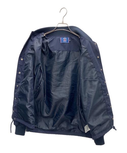 Paris Saint-Germain（パリサンジェルマン）PARIS SAINT-GERMAIN (パリサンジェルマン) ブルゾン ネイビー サイズ:Mの古着・服飾アイテム