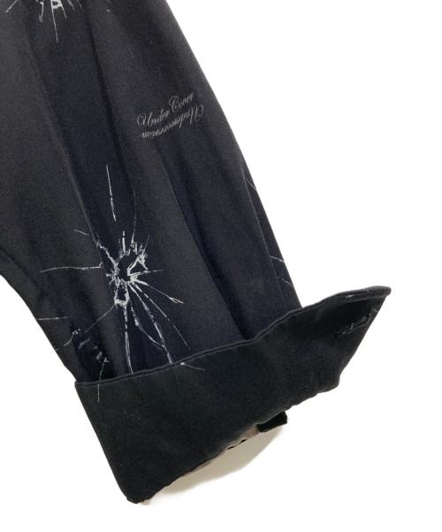 UNDERCOVER（アンダーカバー）UNDERCOVER (アンダーカバー) テンセルオープンカラーシャツ ブラック サイズ:3の古着・服飾アイテム