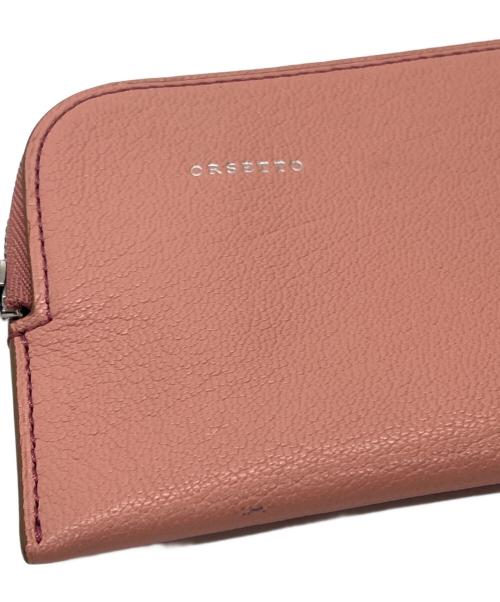 ORSETTO（オルセット）ORSETTO (オルセット) スマートウォレット ピンクの古着・服飾アイテム