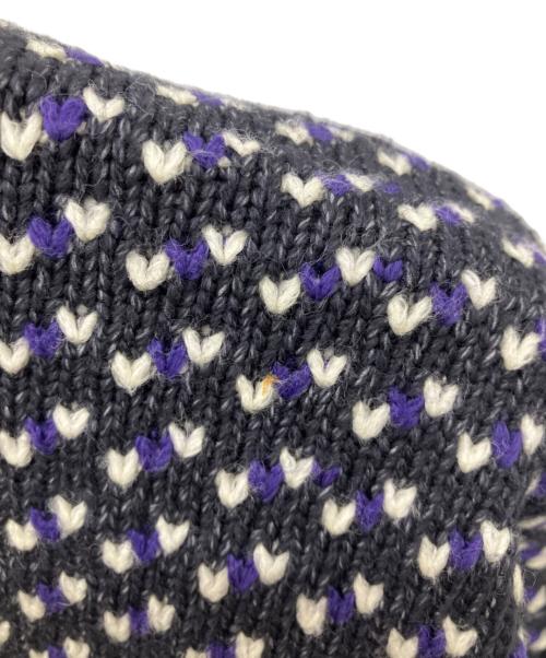 L.L.Bean（エルエルビーン）L.L.Bean (エルエルビーン) Wayne バーズアイ ニット グレー サイズ:REG MEDIUMの古着・服飾アイテム