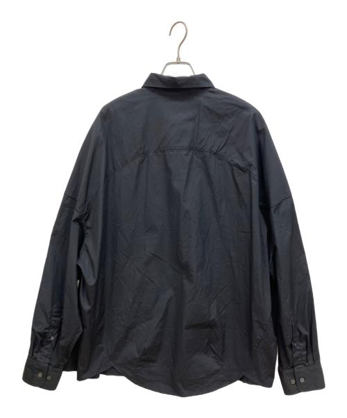 DRIES VAN NOTEN（ドリスヴァンノッテン）DRIES VAN NOTEN (ドリスヴァンノッテン) CASIA BIS オーバーサイズシャツ ブラック サイズ:Ｓの古着・服飾アイテム