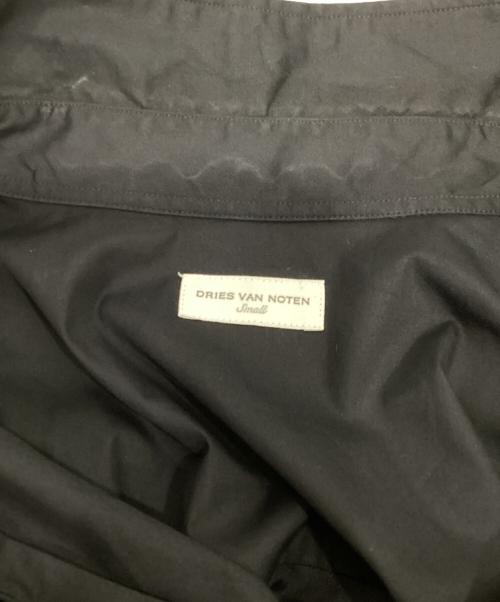 DRIES VAN NOTEN（ドリスヴァンノッテン）DRIES VAN NOTEN (ドリスヴァンノッテン) CASIA BIS オーバーサイズシャツ ブラック サイズ:Ｓの古着・服飾アイテム