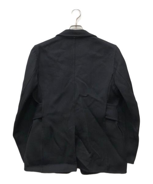 POSTELEGANT（ポステレガント）POSTELEGANT (ポステレガント) ベルト付ウールジャケット ブラック サイズ:38の古着・服飾アイテム