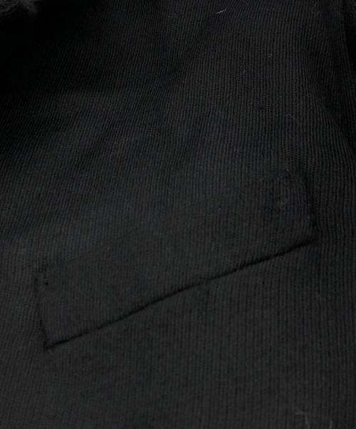 POSTELEGANT（ポステレガント）POSTELEGANT (ポステレガント) ベルト付ウールジャケット ブラック サイズ:38の古着・服飾アイテム