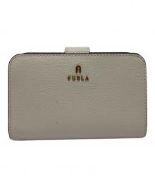 FURLA（フルラ）の古着「2つ折り財布」｜グレージュ