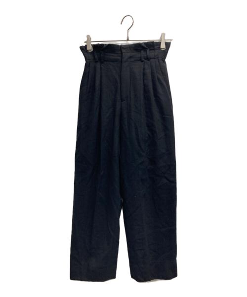 cygne（シーニュ）cygne (シーニュ) サスペンダー付パンツ ブラックの古着・服飾アイテム