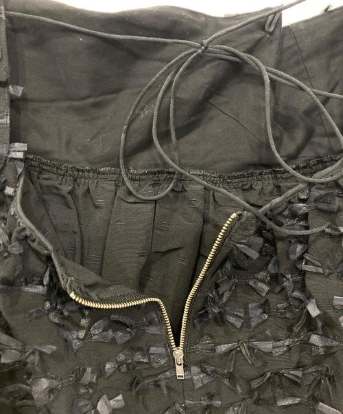 Whim Gazette（ウィムガゼット）Whim Gazette (ウィムガゼット) リボンキャミブラウス ネイビー サイズ:FREEの古着・服飾アイテム