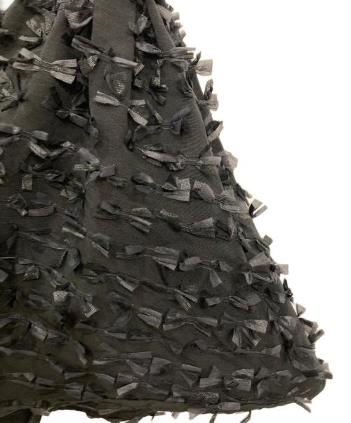 Whim Gazette（ウィムガゼット）Whim Gazette (ウィムガゼット) リボンキャミブラウス ネイビー サイズ:FREEの古着・服飾アイテム