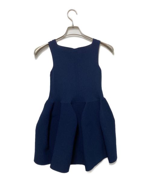 CFCL（シーエフシーエル）CFCL (シーエフシーエル) POTTERY TOP4ボリュームタンクトップ ネイビー サイズ:Fの古着・服飾アイテム