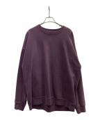 Saturdays NYCサタデーズ ニューヨーク）の古着「Pigment Dye Slash Sweat」｜パープル