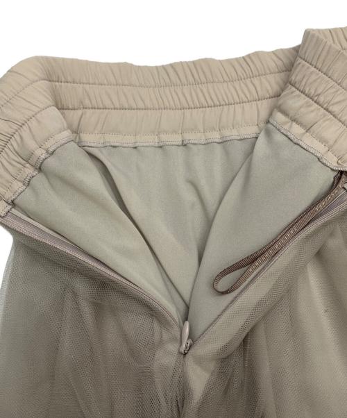Fabiana Filippi（ファビアナフィリッピ）Fabiana Filippi (ファビアナフィリッピ) fabiana filippi　チュールスカート ベージュ サイズ:xxsの古着・服飾アイテム