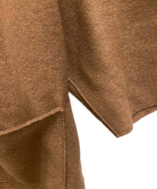 HERNO（ヘルノ）HERNO (ヘルノ) ヴァージンウール オーバーサイズコート ブラウン サイズ:42の古着・服飾アイテム