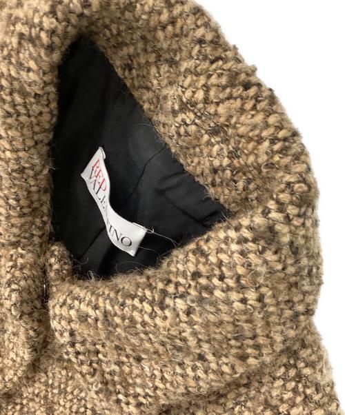RED VALENTINO（レッドヴァレンティノ）RED VALENTINO (レッドヴァレンティノ) パッチワークコート ベージュ サイズ:38の古着・服飾アイテム