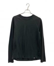 Patagonia（パタゴニア）の古着「L/S Cap Cool Trail Shirt」｜ブラック