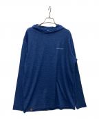 mont-bellモンベル）の古着「メリノウールプラス ライト パーカ」｜ブルー