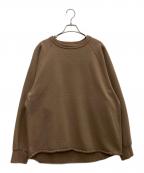 WALLA WALLA SPORTワラワラスポーツ）の古着「ラグランスウェット」｜ブラウン