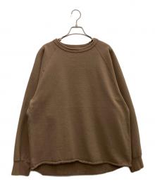 WALLA WALLA SPORT（ワラワラスポーツ）の古着「ラグランスウェット」｜ブラウン