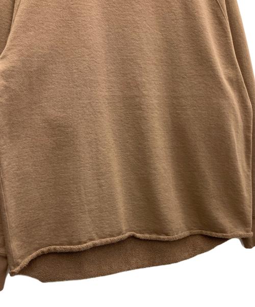 WALLA WALLA SPORT（ワラワラスポーツ）WALLA WALLA SPORT (ワラワラスポーツ) ラグランスウェット ブラウン サイズ:L 未使用品の古着・服飾アイテム