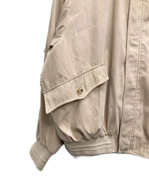 EVISTUB（エヴィスタブ）EVISTUB (エヴィスタブ) ハリントンジャケット ベージュ サイズ:Lの古着・服飾アイテム