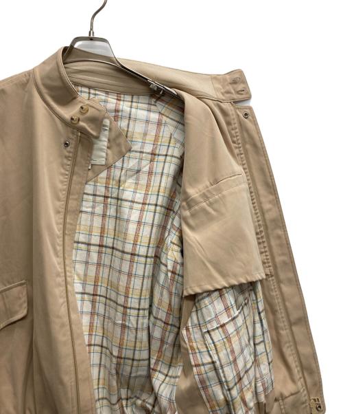 EVISTUB（エヴィスタブ）EVISTUB (エヴィスタブ) ハリントンジャケット ベージュ サイズ:Lの古着・服飾アイテム