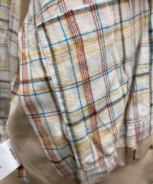 EVISTUB（エヴィスタブ）EVISTUB (エヴィスタブ) ハリントンジャケット ベージュ サイズ:Lの古着・服飾アイテム