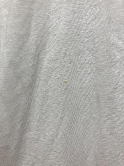 45R（フォーティファイブ・アール）45R (フォーティファイブ・アール) 天竺カットソーワンピース ホワイトの古着・服飾アイテム