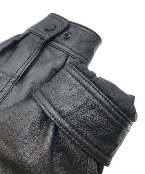 wilsons leather（ウィルソンズレザー）wilsons leather (ウィルソンズレザー) ライナー付きレザージャケット ブラック サイズ:Mの古着・服飾アイテム