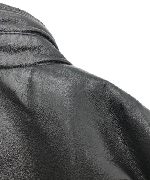 wilsons leather（ウィルソンズレザー）wilsons leather (ウィルソンズレザー) ライナー付きレザージャケット ブラック サイズ:Mの古着・服飾アイテム