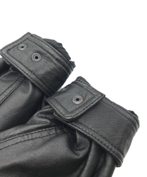 wilsons leather（ウィルソンズレザー）wilsons leather (ウィルソンズレザー) ライナー付きレザージャケット ブラック サイズ:Mの古着・服飾アイテム