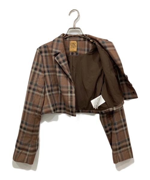Tnewties（トゥエンティーズ）Tnewties (トゥエンティーズ) ポールと道でばったり遭遇 ブラウン サイズ:JK:SIZE M PT:SIZE Sの古着・服飾アイテム
