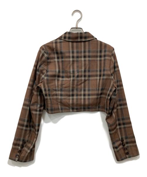 Tnewties（トゥエンティーズ）Tnewties (トゥエンティーズ) ポールと道でばったり遭遇 ブラウン サイズ:JK:SIZE M PT:SIZE Sの古着・服飾アイテム