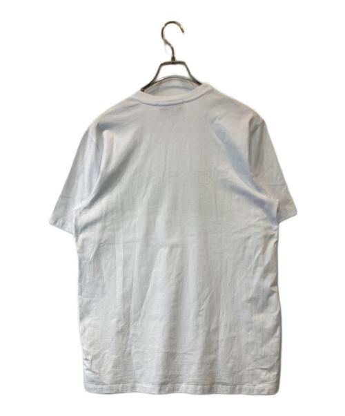 MSGM（エムエスジーエム）MSGM (エムエスジーエム) ロゴTシャツ　2841MDM98 ホワイト サイズ:XSの古着・服飾アイテム
