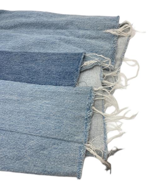 Maison Margiela（メゾンマルジェラ）Maison Margiela (メゾンマルジェラ) 再構築デニムパンツ ブルー サイズ:40の古着・服飾アイテム