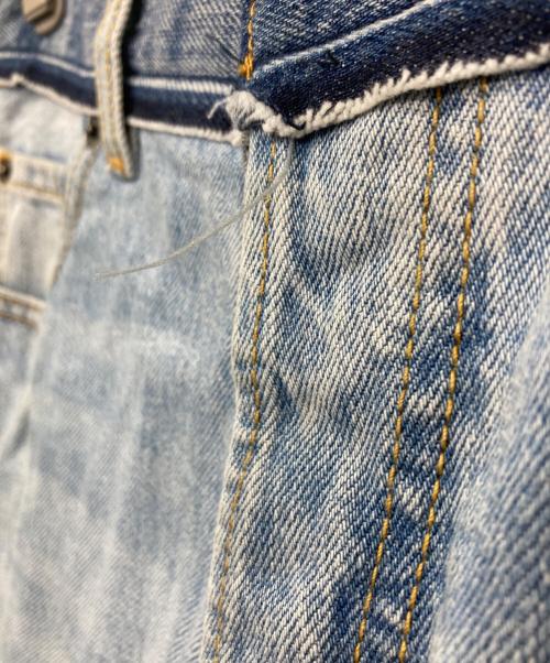 Maison Margiela（メゾンマルジェラ）Maison Margiela (メゾンマルジェラ) 再構築デニムパンツ ブルー サイズ:40の古着・服飾アイテム