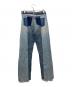 Maison Margiela (メゾンマルジェラ) 再構築デニムパンツ ブルー サイズ:40：28000円
