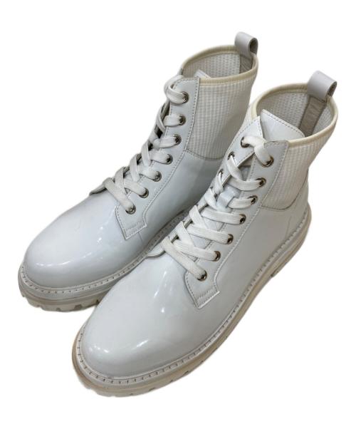 DOUBLE STANDARD CLOTHING（ダブルスタンダードクロージング）DOUBLE STANDARD CLOTHING (ダブルスタンダードクロージング) ブーツ ホワイト サイズ:SIZE 40の古着・服飾アイテム