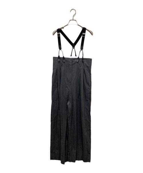 moussy（マウジー）moussy (マウジー) SUSPENDER PAPER BAG オールインワン グレー サイズ:1の古着・服飾アイテム